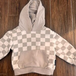 Little Bipsy Checkered Hoodie